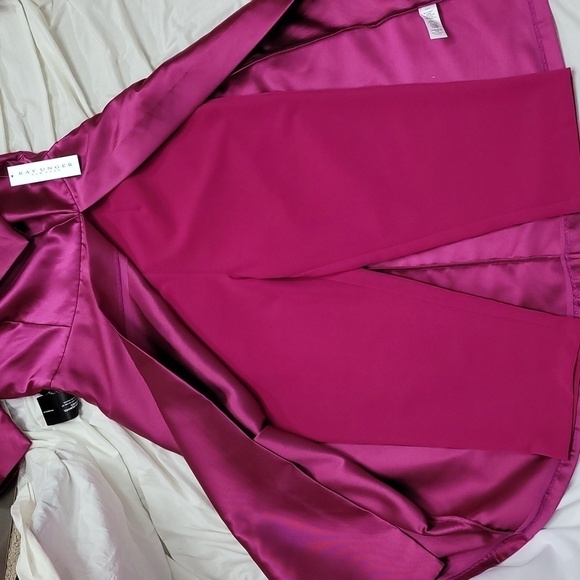 kay Unger Harper Walk Thru Jumpsuit - Picture 6 of 17